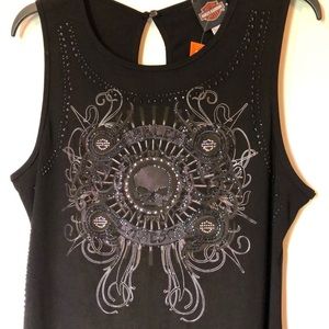 NWT XL Harley Davidson Cold Steel sleeveless tank